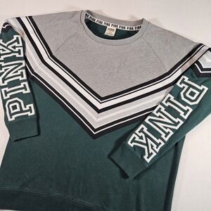 Victoria's Secret PINK Crewneck‎ Varsity Pullover Sweatshirt Medium Vintage
